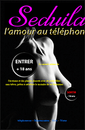 www.seduila.com l'amour au telephone avec une jolie femme